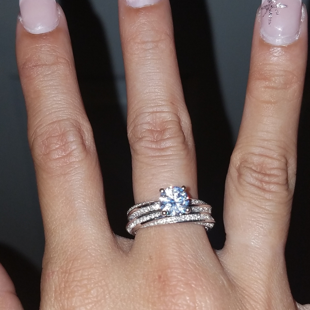 Vintage Wedding Ring Set